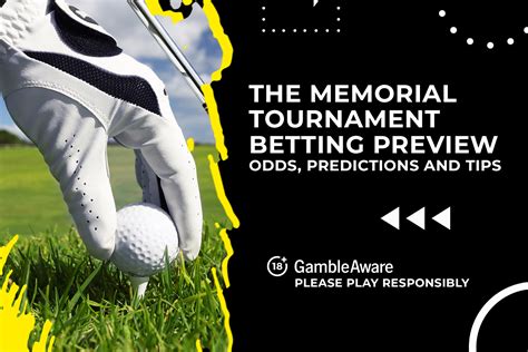 memorial tournament betting odds - 2024 memorial golf tournament picks